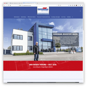 Georg Gerhäuser Hoch und Tiefbau - Homepage Markus Löw - mloew[werbeagentur] Design; Fotografie; Film
