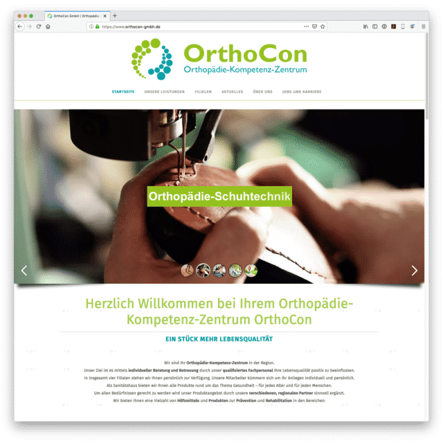 Orthocon GmbH - Homepage